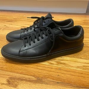 Oliver Cabell Size 10 Jet Black All Leather Shoe - Great Condition